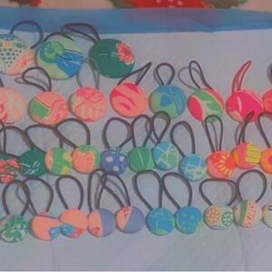 Lilly Pulitzer Vibrant Patterned Hair Ties